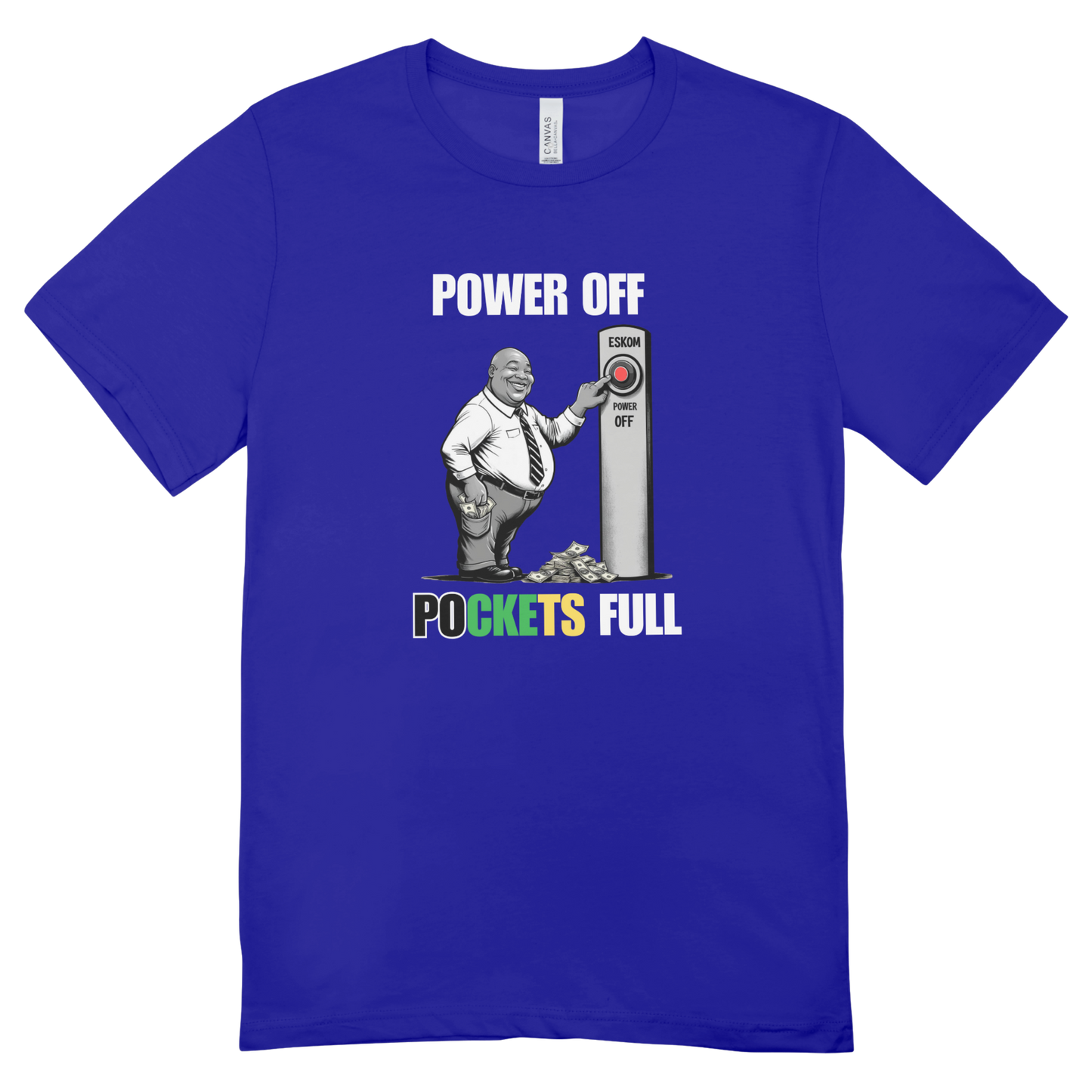 Power Off-Pockets Full T-shirt