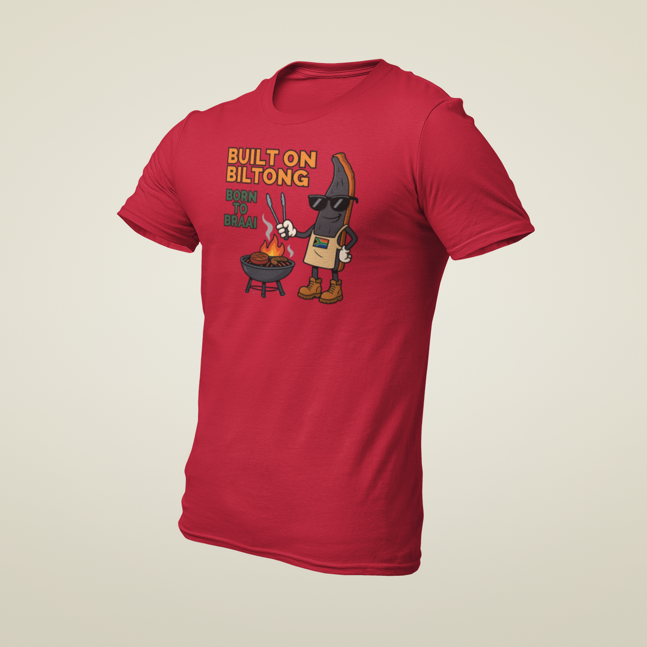 Built on Biltong. Born to Braai Men’s T-Shirt