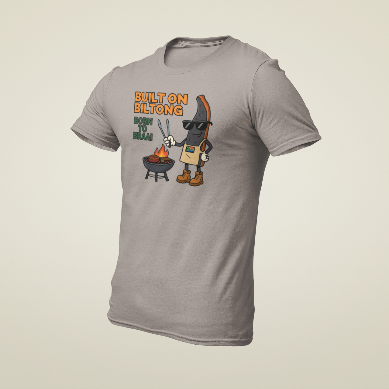 Built on Biltong. Born to Braai Men’s T-Shirt