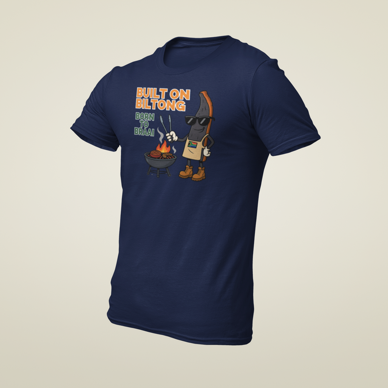 Built on Biltong. Born to Braai Men’s T-Shirt