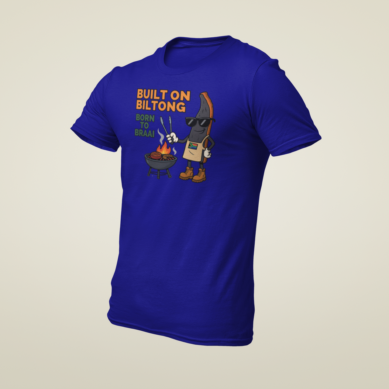 Built on Biltong. Born to Braai Men’s T-Shirt